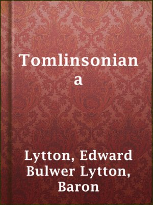 cover image of Tomlinsoniana